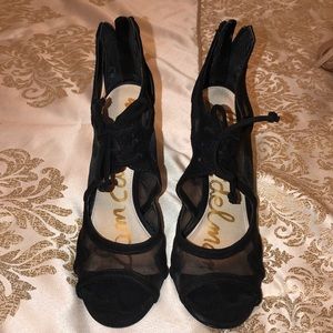 Sam Edelman Black Heels